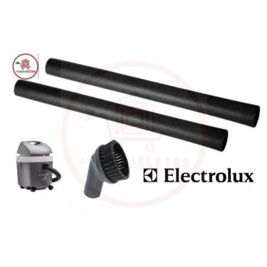 Imagem de Kit Bico Redondo Escova Original + 2 Tubo Extensor 43cm Aspirador de P