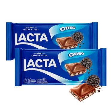 Imagem de Kit 2 Chocolate Lacta Oreo 90g