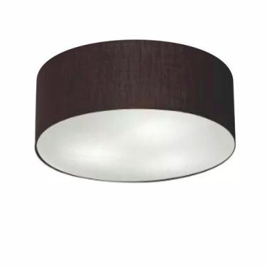 Imagem de Plafon Para Corredor Cilíndrico SC-3014 Cúpula Cor Preto - Vivare
