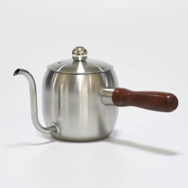 Imagem de Chaleira Inox Bico De Ganso Jarra Pitcher Barista 500ml - RALEO