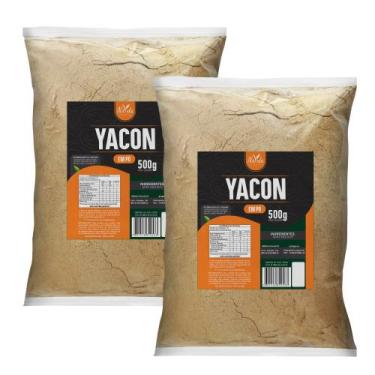 Imagem de Kit 2x Farinha de Batata Yakon 500g Navida - Navida Naturais