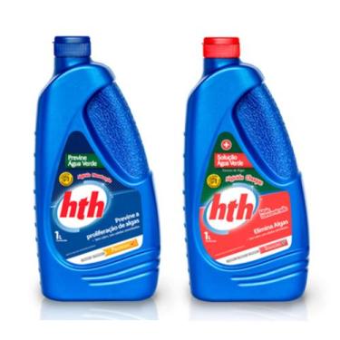 Imagem de Kit algicidas  hth  frasco
