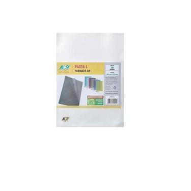 Imagem de Kit Com 500 Pasta L 210mm X 297mm Cristal - ACP
