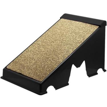 Imagem de Arranhador Gato Rampa Plástica Interativo Anti Estresse Evita Arranhar