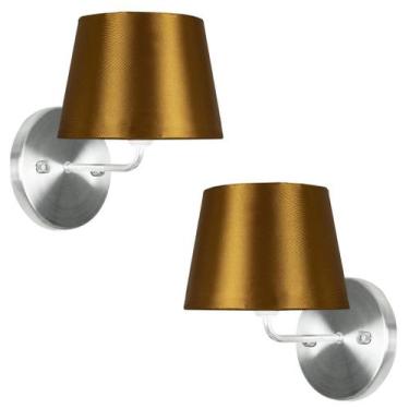 Imagem de Kit 2 Arandela De Cupula Tradicional Cobre - MARRYLUZ