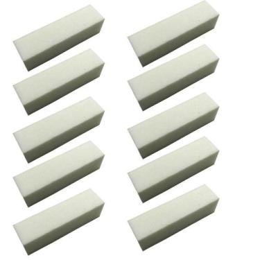 Imagem de Kit 100 Lixa Polidora Fecha Poros Para Unhas De Acrigel - OEM