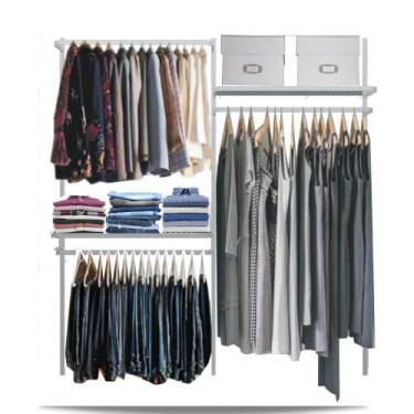Imagem de Closet Aramado - Linear CLR373 - 1,90M - Casa Expressa