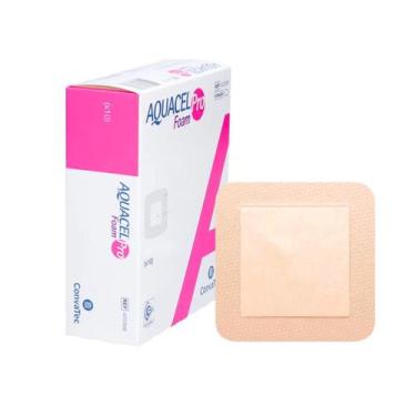 Imagem de Curativo Aquacel Foam PRO 10 X 10 Adesivo Caixa (C/10 Unds) - Convatec