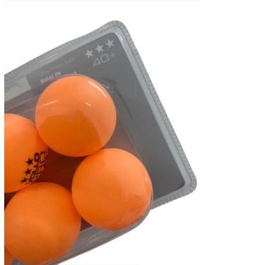 Imagem de Kit 6 Bolas Tênis de Mesa 3 Estrelas VT612-3 Vollo Oficial