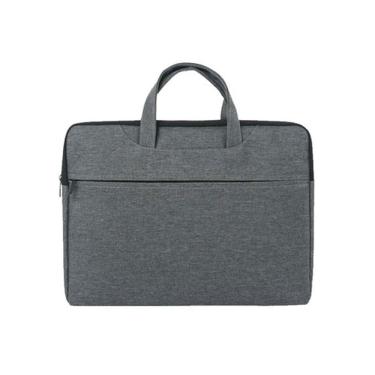 Imagem de Bolsa Pasta Executiva Para Notebook  Cinza Brenno WJ8017