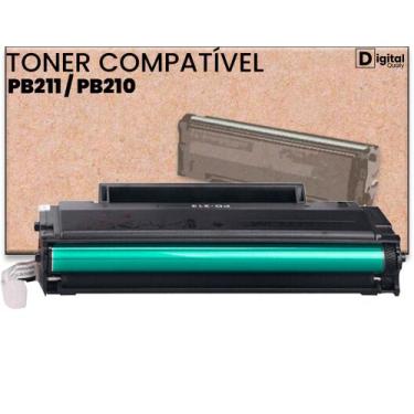 Imagem de toner compatível Elgin NTPB211 para laserjet Pantum - Digital Qualy