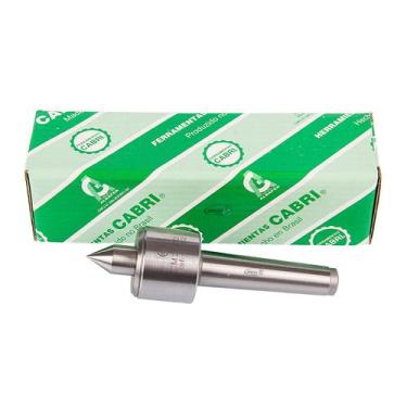 Imagem de Ponta Rotativa Cm2 Cone Morse 2 Contra Ponto Para Torno - Cabri