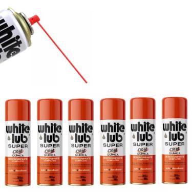 Imagem de Kit 6 Desengripante Orbi 300ml - Poder Imbatível Contra Ferrugem - Orb