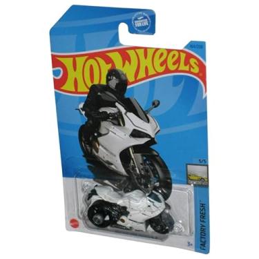 Imagem de Hot Wheels Moto Ducati Panigale 199, Branco, 1:64, Colecionador, Masculino