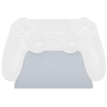 Imagem de eXtremeRate Suporte de controle PS4 com tapete de borracha compatível com PS4 Slim Pro, cinza