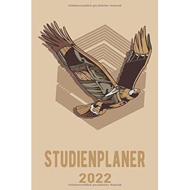 Imagem de Studienplaner 2022: Wochenplaner zum notieren, organisieren und planen DIN A5. Kalender/Terminkalender/Monats- / Tagesübersicht/Kontakt- / Geburtstags listen/steampunk mechanical retro