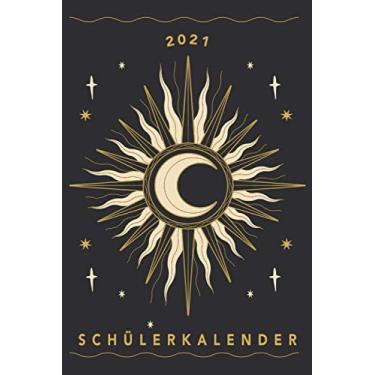Imagem de Schülerkalender 2021: DIN A5 Kalender von 01/2021 - 12/2021 1 Tag = 1 Seite mit großem Tageskalender und großartiger Übersicht. Monatsübersicht, ... / Mystisch Zauberer heartbeat herzschlag