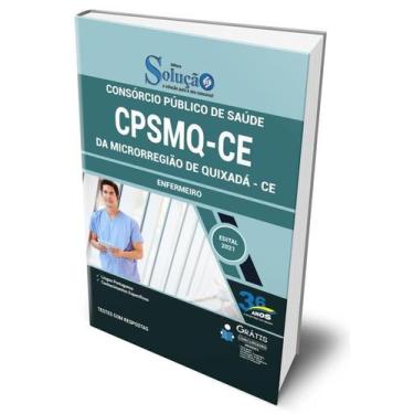 Imagem de Apostila CPSMQ-CE - Enfermeiro - Editora Solução