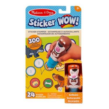 Imagem de Conjunto Caderno e Carimbo Cachorro - Melissa & Doug
