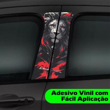 Imagem de Adesivo Personalizado Para Coluna Porta Carro Decorativo 05 - Resitank