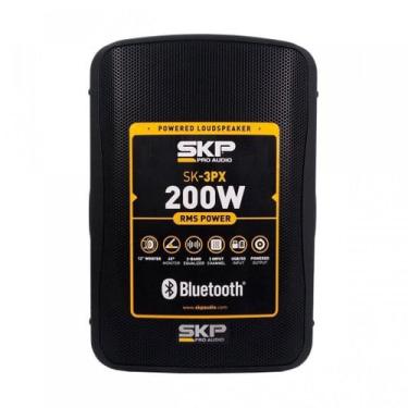 Imagem de Caixa Ativa Sk5px 250w Preta Usb/sd Skp