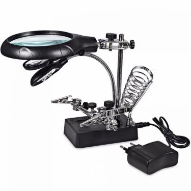 Imagem de Lupa de Mesa com Garras e Iluminação LED - Lorben