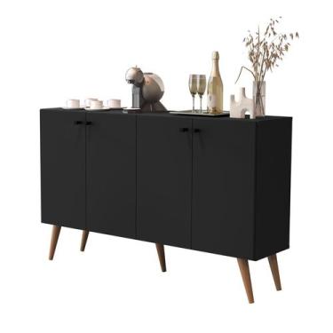 Imagem de Aparador Bancada Sala Jantar Buffet Balcão Cozinha Cantinho do Café 4 