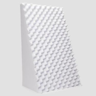 Imagem de Almofada Triangular Anatômico Casca De Ovo Sem Capa Apoio Encosto Cost