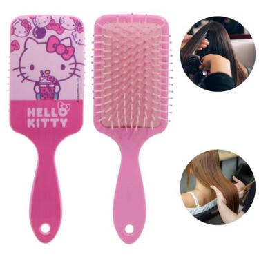 Imagem de Escova De Cabelo Tipo Raquete Média Pente Hello Kitty Sanrio