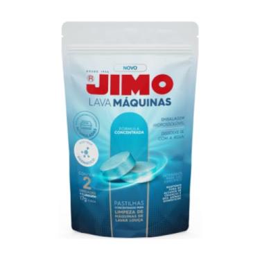Imagem de Jimo Pastilha Limpa Máquina De Lavar Louça 2x17g Desincrustante Antirresíduos Remoção Gordura Profissional