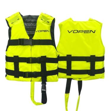 Imagem de Colete Salva Vidas Infantil Homologado Amarelo Flúor CNY01 - Vopen, P