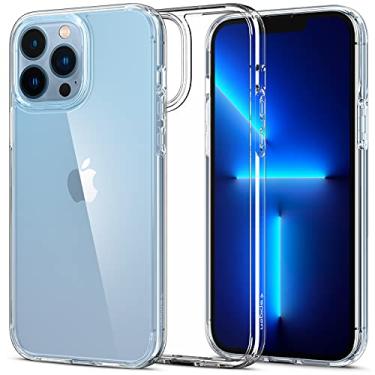 Imagem de Spigen Capa para iPhone 13 Pro Max, ultra híbrida [sem anel magnético] [antiamarelamento] - transparente