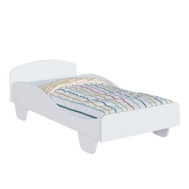 Imagem de Cama Solteiro Moveis Peroba Sol MDF 