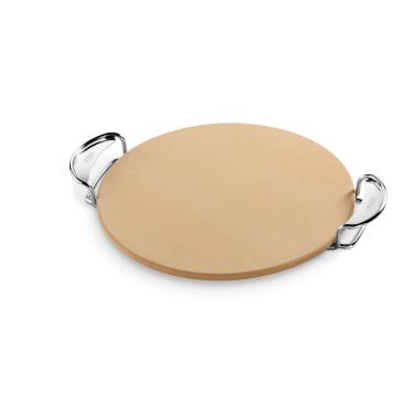 Imagem de Pedra de pizza Weber 8836 Gourmet Churrasqueira com suporte de transporte, 42 cm de comprimento