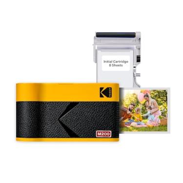 Imagem de KODAK Impressora fotográfica portátil Mini 2 ERA 4PASS (amarelo, impressora + 8 folhas)
