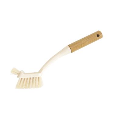 Imagem de Escova De Bambu Oikos Duo Para Limpeza Off-white