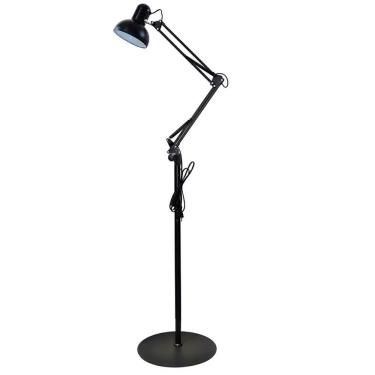 Imagem de Luminaria Abajur Chao Articulada E27 Metal Iluminaçao Luz Mesa Sofa Quarto Sala Estar Trabalho Escritorio Estudos Leitura Home Office