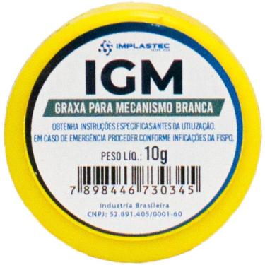 Imagem de Graxa Branca Para Mecanismos Pote 10g - Pc / 10