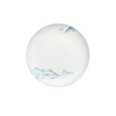 Imagem de Utensílios de mesa de cerâmica criativos requintados resistentes a altas temperaturas para uso doméstico resistente a altas temperaturas - disco mensal de 20 cm, 4 pacotes