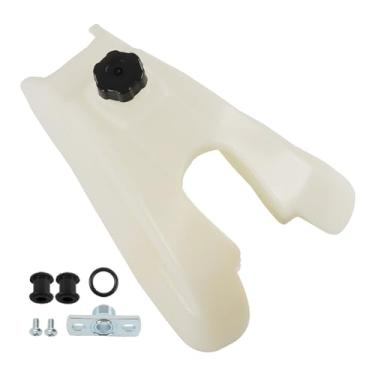 Imagem de WFLNHB Tanque De Combustível Reposição Ft49010 Para Honda Fourtrax 250 Trx250 2X4 1985-1987, Plástico Branco, 17510-Ha8-680