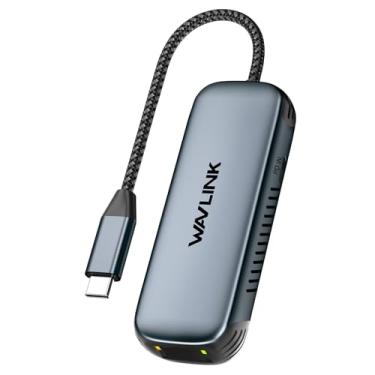 Imagem de WAVLINK Adaptador USB C para Ethernet de 2,5 Gbps com PD de 95 W, conversor de rede USB-C para RJ45 de 2500 Mbps (compatível com USB4, Thunderbolt 3/4/5), capa de alumínio para Windows, Mac OS, iPad