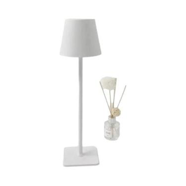 Imagem de Luminária De Mesa LED Sem Fio Recarregável USB Regulável Com Toque, Lu