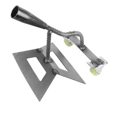 Imagem de Generic Ferramenta de jardinagem com enxada oca, remoção de grama, ferramenta de capina resistente, enxada de jardim para canteiros de flores de fazenda,