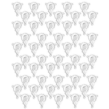Imagem de Diyalo 3-Hole Holy Ave Maria/Miraculous Medal/Our Lady of Aparecida/Saint Bernadette of Lourdes Rosary Chaplet Connector DIY Jewelry Making Parts in Bulk (D-50pcs)