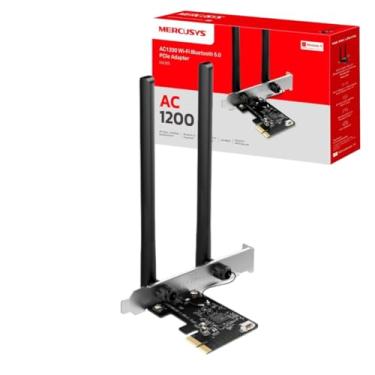 Imagem de Placa de rede Wi-Fi 5 Sem Fio PCI Express AC1200 MA30E Com Bluetooth 5.0 I Adaptador Wi-Fi 5 para PC Compatível Com Windows 10 e 11 I Melhor Placa para Jogos Alta Velocidade Internet Baixa Latência