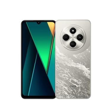 Imagem de Smartphone Xiaomi Redmi Poco C75 4G Dourado, 256GB, Tela 6,88", Câmera Traseira Dupla, Android 14 e Processador Media Tek Helio G81-Ultra