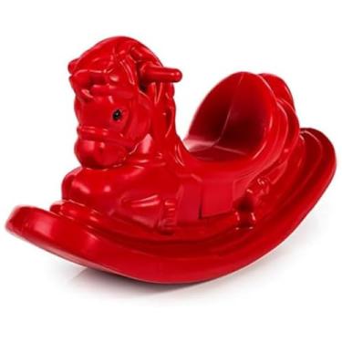 Imagem de BE PLACE KIDS Cavalinho de Balanço Vermelho, Gangorra Infantil