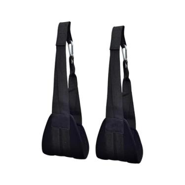 Imagem de Tachiuwa 2x Cintas Abdominais Penduradas Cinto de Treinamento Abdominal Levantador de Pernas Homens Mulheres Ab Exercitador Prático Fitness Cintas Ab Ab