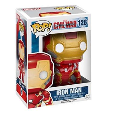 Imagem de Pop Funko 126 Iron Man Civil War