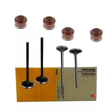 Imagem de Valvula Admissao E Escape + Retentores Honda Cb 300 Xre 300 - METAL LE